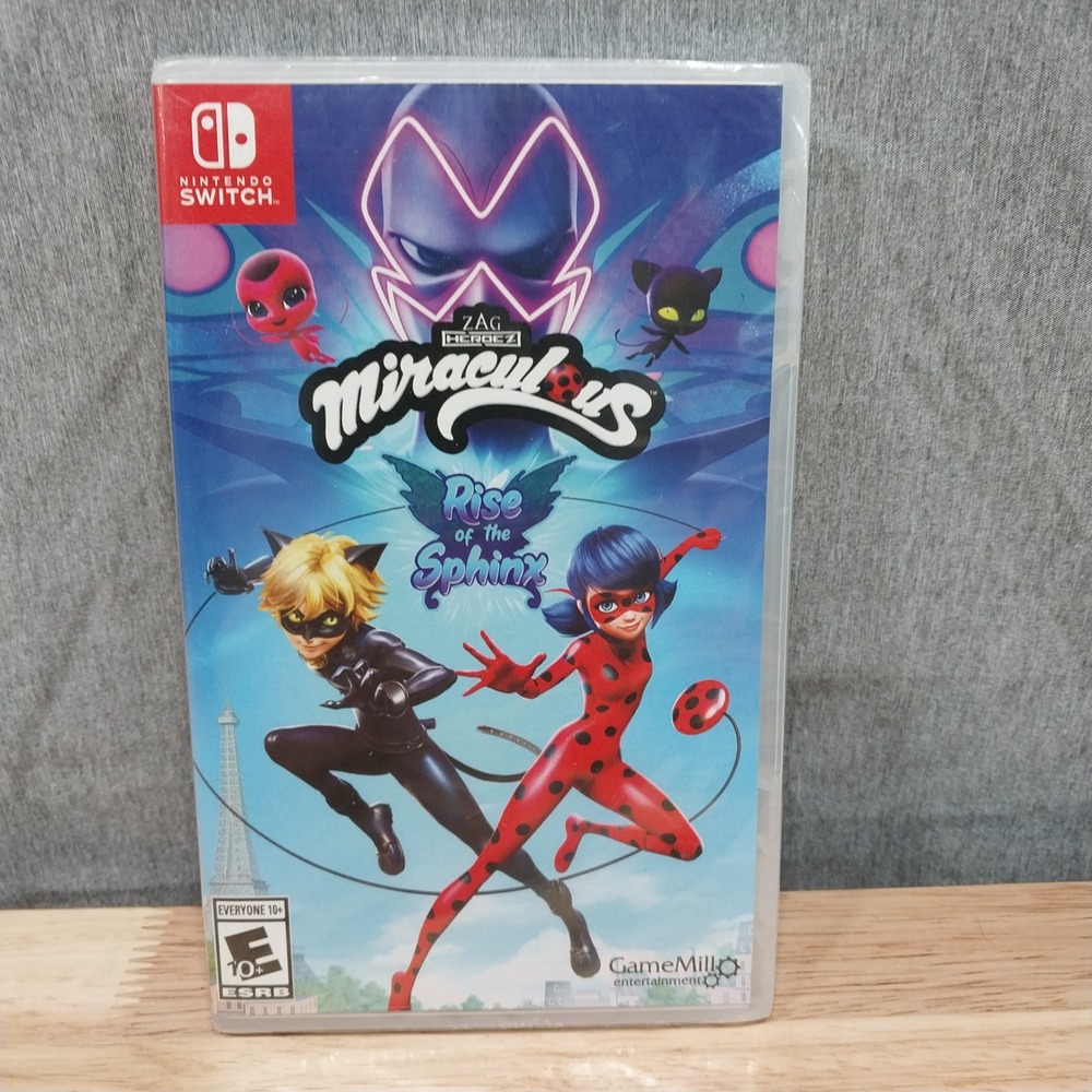 Miraculous Rise of the Sphinx Nintendo Switch Game New Sealed N/A Blue